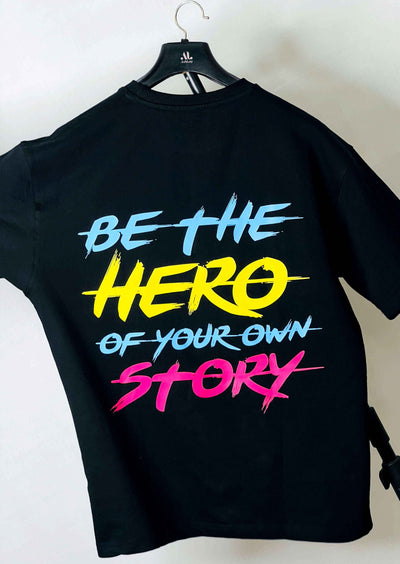 Be The Hero Oversized T-Shirt – Inspirational Streetwear Tee | Ashlay