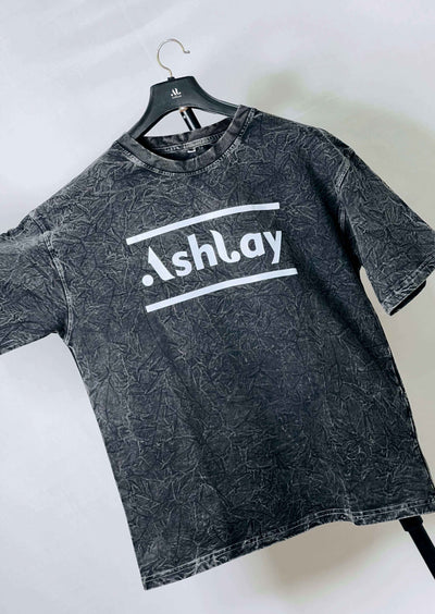 I AM LOOSER Acid Wash T-Shirt – Ashlay Oversized Rebel Graphic Tee