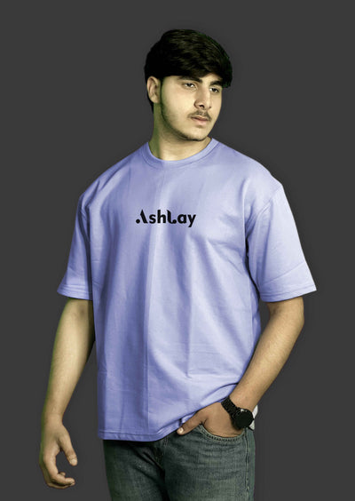 Dear Enemies Oversized T-Shirt – Lavender Streetwear Graphic Tee | Ashlay