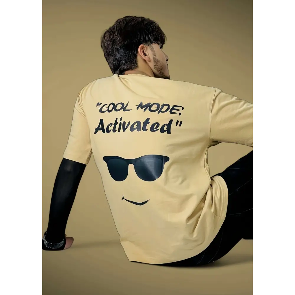 Ashlay ’Cool Mode: Activated’ Graphic T-Shirt - Oversized T-Shirt