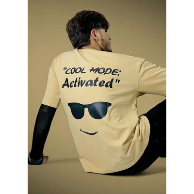 Ashlay ’Cool Mode: Activated’ Graphic T-Shirt - Oversized T-Shirt