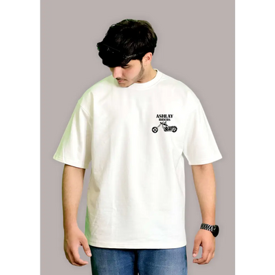 Ashlay Riders Oversized Graphic T-Shirt – Engine of the Streets | Ashlay - Oversized T-Shirt